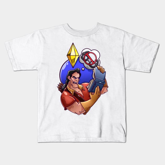 Gaston x Sims Kids T-Shirt by The Gumball Machine